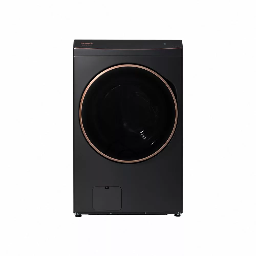 Panasonic 國際牌 15公斤熱泵除濕式洗脫烘滾筒洗衣機 NA-V150RPH K-夜幕黑