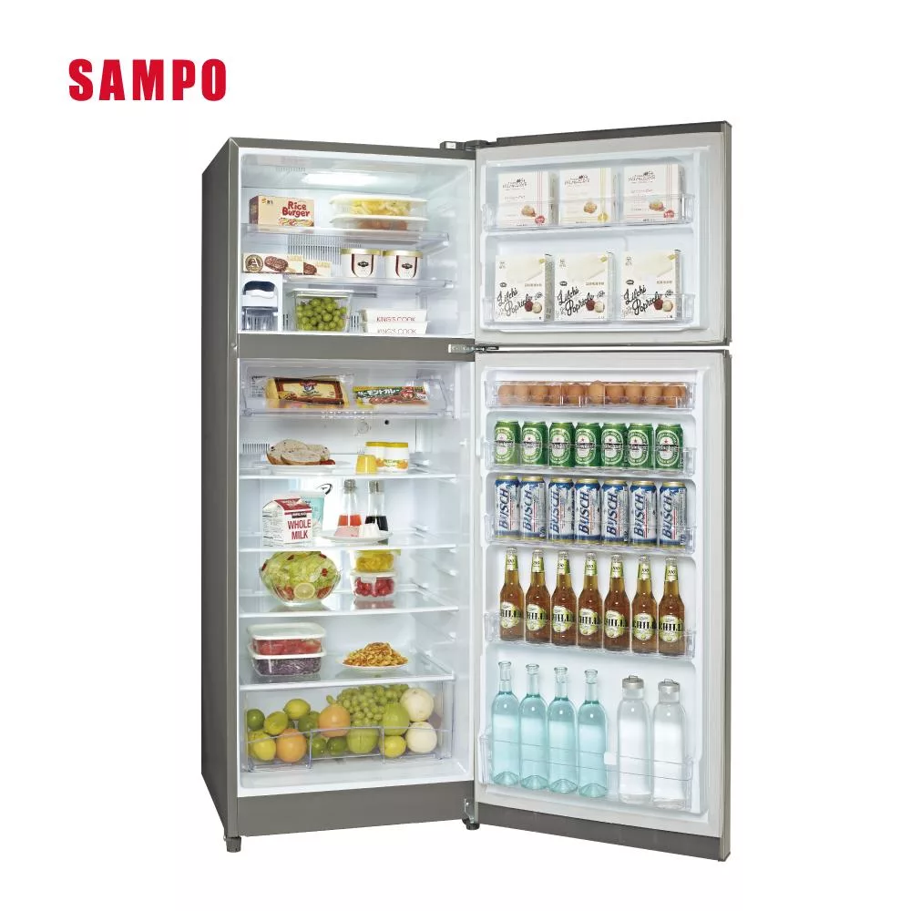 【SAMPO聲寶】480公升變頻雙門冰箱 SR-C48D(Y9)《送基本安裝、舊機回收》