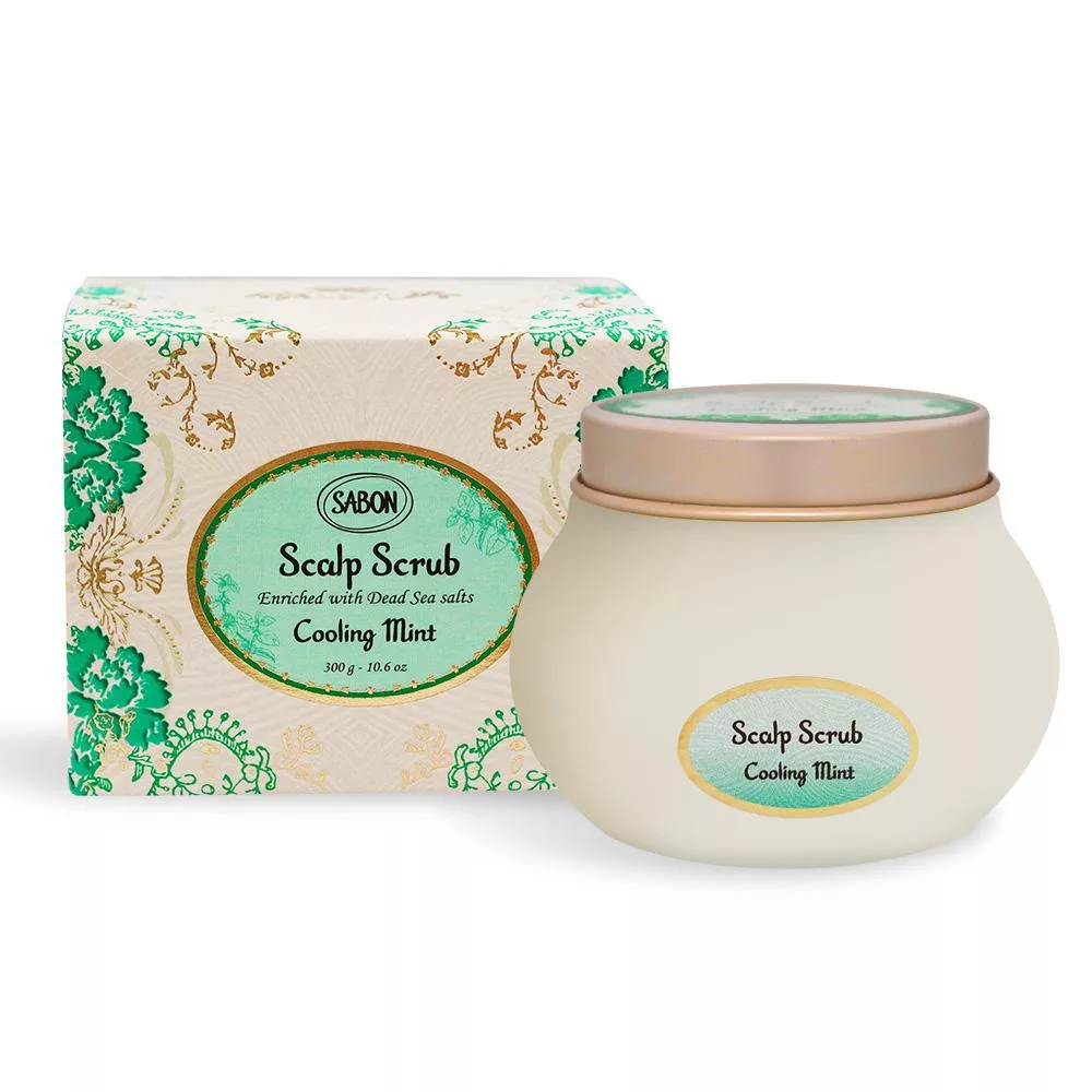 SABON 死海鹽頭皮磨砂膏(300g)-多味道可選-國際航空版 沁心薄荷