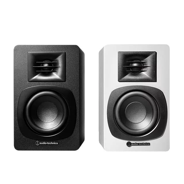 audio technica 鐵三角 AT-SP3X 主動式書架型喇叭 黑