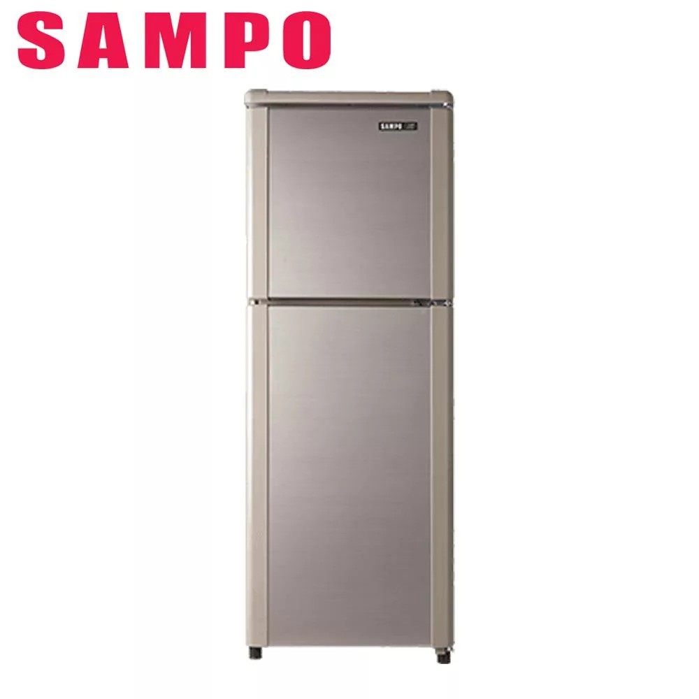 SAMPO聲寶118公升定頻雙門冰箱SR-C14Q(Y9)晶鑽金