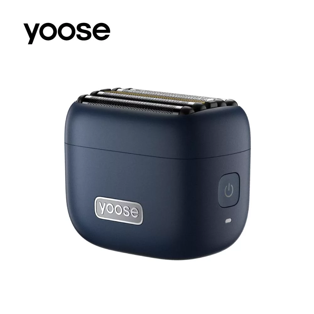 【 yoose 有色】 MINI 5 隨身五刀頭往復式刮鬍刀 石墨藍