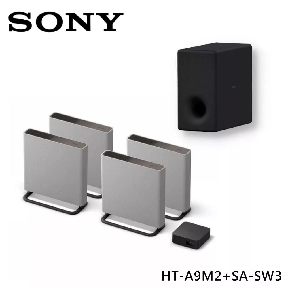 ★官網註冊送3000★《限時優惠》SONY 索尼 HT-A9M2+SA-SW3 環繞式家庭劇院組合 重低音 台灣公司貨