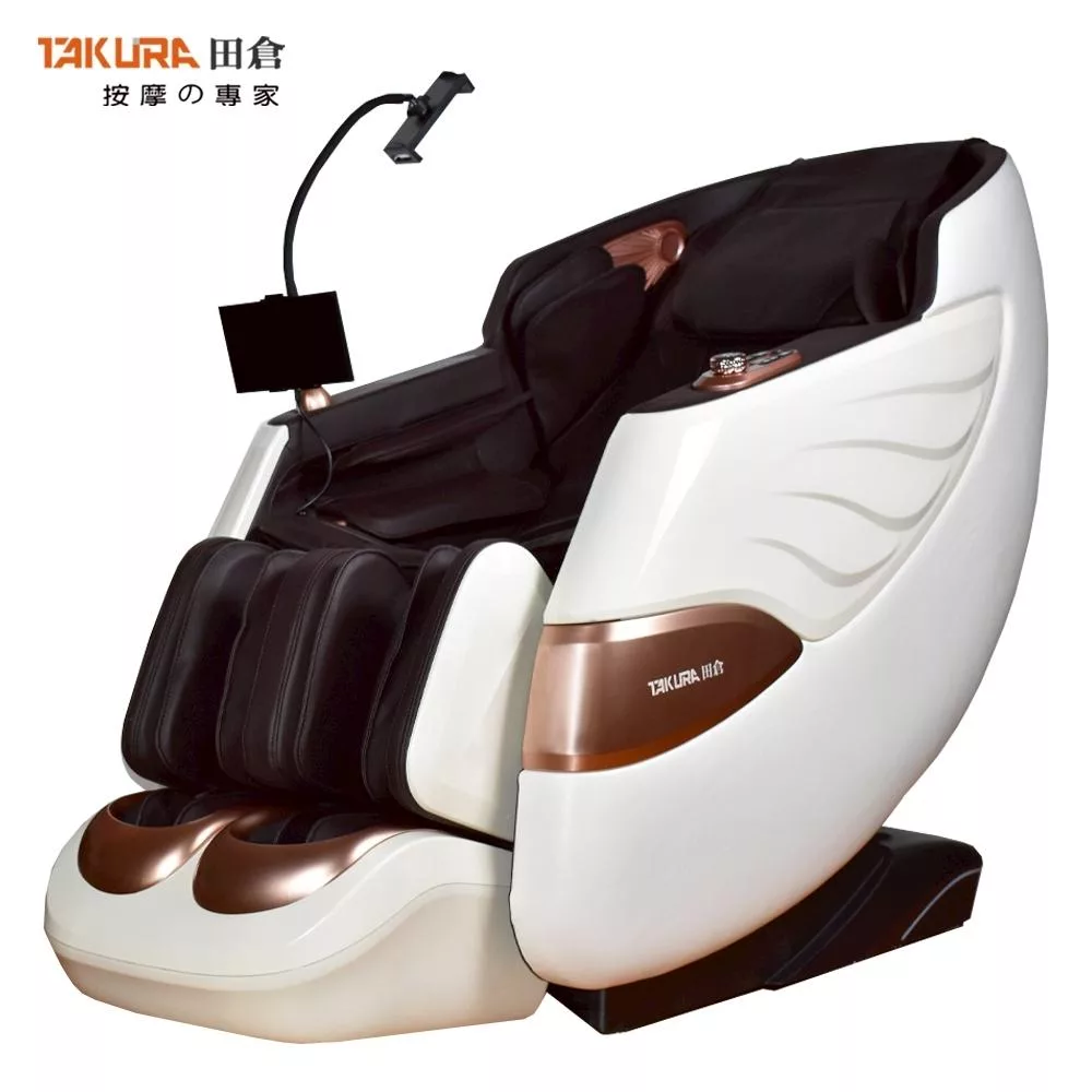 【TAKURA 田倉】緻揉舒壓臀感按摩椅 (型號：9531)《歡迎預約試坐》 白色