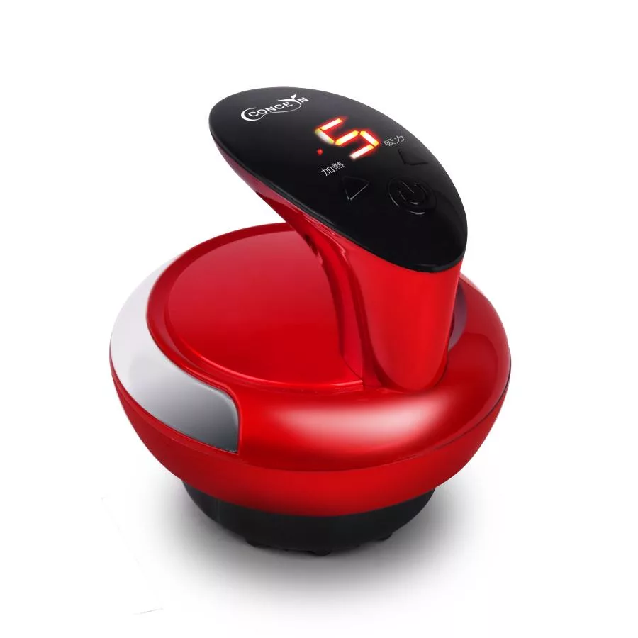 Concern 康生 Easy gogo筋鬆樂 第三代拔罐刮痧儀 CON-7768 玫瑰紅