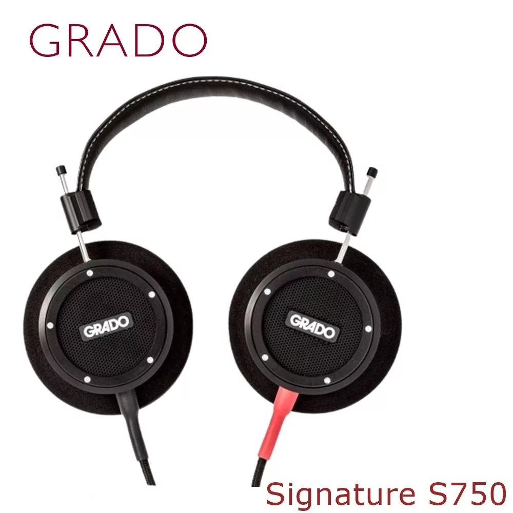 美國Grado 搖滾新力作 開放式設計 Signature S750 50MM 自然音場復古造型 開放式耳罩式耳機 代理公司貨