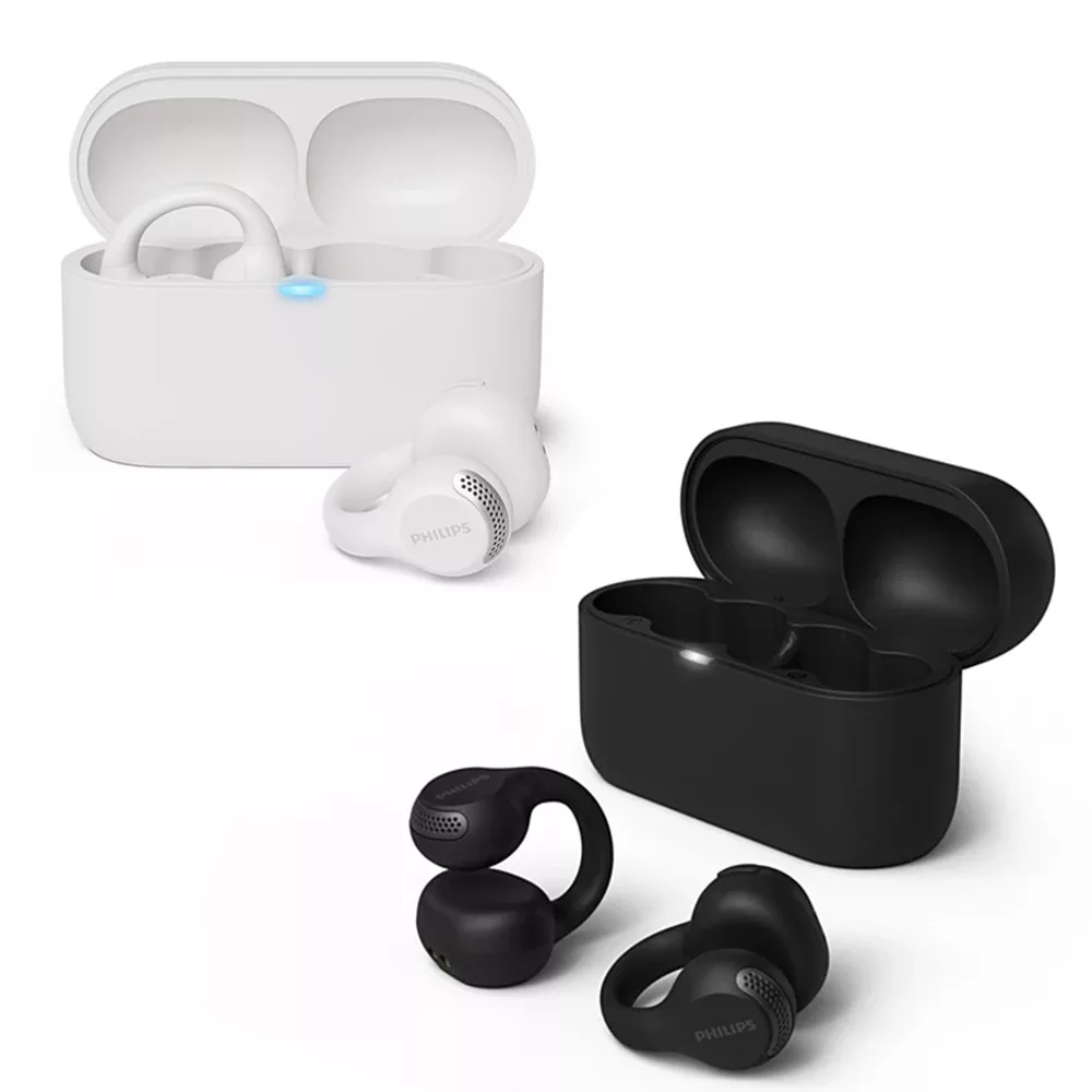 【PHILIPS 飛利浦】開放式耳夾真無線藍牙耳機 TAQ2000 白色
