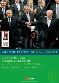 2008薩爾茲堡開幕音樂會～布列茲與巴倫波因之夜/ 巴倫波因（鋼琴），布列茲（指揮）維也納愛樂 DVD