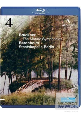 布魯克納：第四號交響曲「浪漫」(1878/1880年版) / 巴倫波因(指揮)柏林國立管弦樂團 (藍光BD)