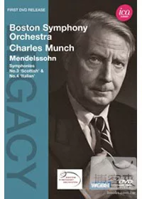 孟德爾頌：第3＆4號交響曲/ 孟許(指揮)波士頓交響樂團 DVD