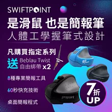 SWIFTPOINT 簡報器滑鼠 & OBSBOT 網路攝影機聯合特價
