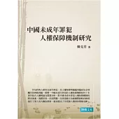 中國未成年罪犯人權保障機制研究