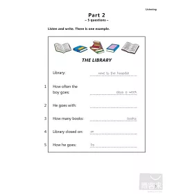 博客來 Yle劍橋兒童英檢模擬試題 Movers 1 課本 解答本 中文翻譯本 Mp3