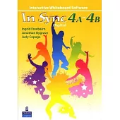 In Sync (4A&4B) Digital Interactive Whiteboard Software CD/1片