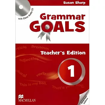 American Grammar Goals (1) Teacher’s Edition with Class Audio CD/1片 and Webcode