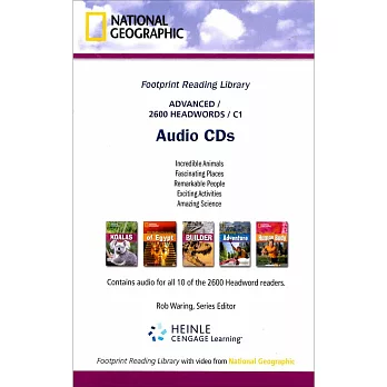Footprint Reading Library-Level 2600 Audio CDs/3片