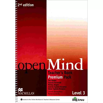 Open Mind 2/e (3) TB Premium Pack with DVD/1片 & Class Audio CD/1片 & Webcode (Asian Edition)
