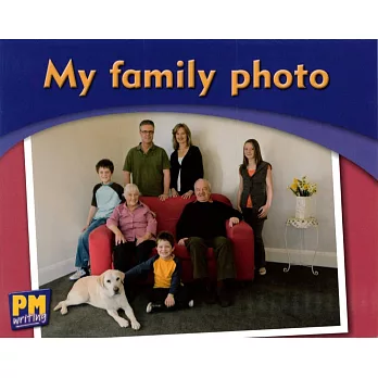PM Writing Emergent Magenta 1/2 My Family Photo