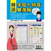韓語字母+拼音雙海報