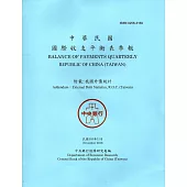 中華民國國際收支平衡表季報105.11