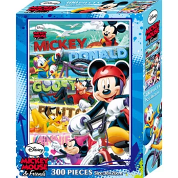 迪士尼米奇300片盒裝拼圖(G)