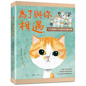 為了與你相遇：100則暖心的貓咪認養故事紙膠帶禮物書