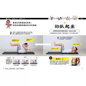 博客來 20秒間歇式體幹核心運動 練出魔鬼腹肌 強效燃脂38小時 Ab線 人魚線 倒三角身2週練成