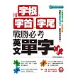 用字根、字首、字尾,戰勝必考英文單字(附MP3)