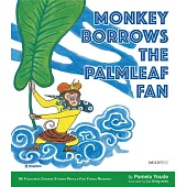 Monkey Borrows The Palmleaf Fan