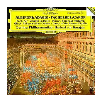 Albinoni: Adagio; Pachelbel: Canon; Bach: Air, etc. / Karajan