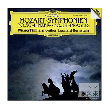 Mozart: Symphony No.36 & 38 / Bernstein & WPO