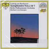BEETHOVEN:Symphonien No. 2 · No. 7/ Karajan & BPO