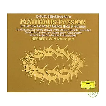 J.S. Bach:Matthaus-Passion Karajan