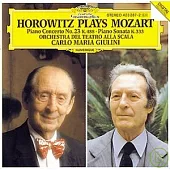 Mozart: Piano Concerto No.23 KV488．Piano Sonata KV333 / Horowitz ; Carlo Maria Giulini & Orchestra del teatro alla Scala