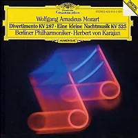 莫札特：嬉遊曲K.287 ; 小夜曲K.525 / 卡拉揚 (指揮) 柏林愛樂管絃樂團
