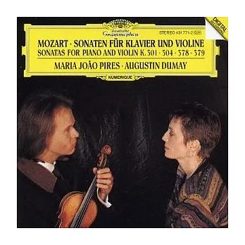 Mozart: Violin Sonatas K 301, 304, 378, 379 / Dumay / Pires