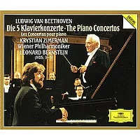 貝多芬：鋼琴協奏曲全集 / 齊瑪曼（鋼琴）/ 伯恩斯坦（指揮）維也納愛樂