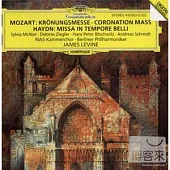 MOzart : Kronungsmesse Kv 317 ; Haydn : Messe Nr. 9 ＂Paukenmesse＂ / McNair / Levine