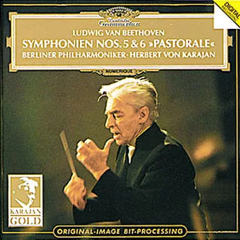 Beethoven: Symphonien No.5 & No.6 / Berlin Philharmonic Orchestra, Herbert von Karajan (conductor)