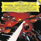 Dvorak: Piano Quintet ; Piano Quartet / Emerson String Quartet