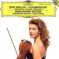 西貝流士：小提琴協奏曲、小夜曲、詼諧曲 / 慕特(小提琴)、普列文(指揮)德勒斯登交響樂團