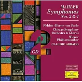 Mahler : Symphonies No. 2 & 4 / Claudio Abbado & Chicago Symphony Orchestra and Chorus