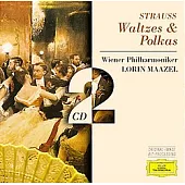 Strauss: Waltzes & Polkas / Karl Swoboda (zither), Vienna Philharmonic Orchestra, Lorin Maazel (conductor)