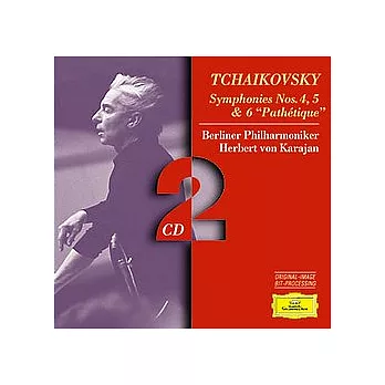 Tchaikovsky: Symphonies no 4, 5, 6 / Karajan, Berlin PO