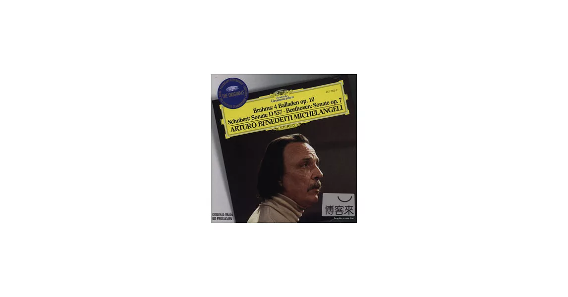 Brahms: 4 Balladen op.10, Schubert: Klaviersonate in A minor D 537, Beethoven: Klaviersonate No.4 op. 7