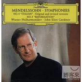 Mendelssohn: Symphony no 4 & 5 / Gardiner