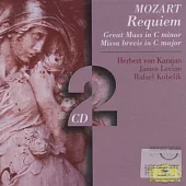 MOZART: Requiem, Messe in c, Spatzenmesse / Herbert von Karajan & Berliner Philharmoniker etc.