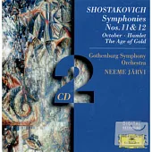 Shostakovich : Symphony Nos.11 & 12 / Neeme Jarvi & Gothenburg Symphony Orchestra