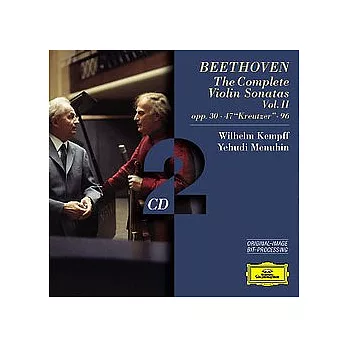 Beethoven: The Complete Violin Sonatas Nos.6-8 op.30, No.9 op.47 ”Kreutzer”, No.10 op.96 / Yehudi Menuhin & Wilhelm Kempff