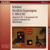 Schubert: Complete Impromptus, D.899 & 935; Allegretto, D.915; 11 Ecossaises, D.781; Hungarian Melody, D.817 / Alfred Brendel